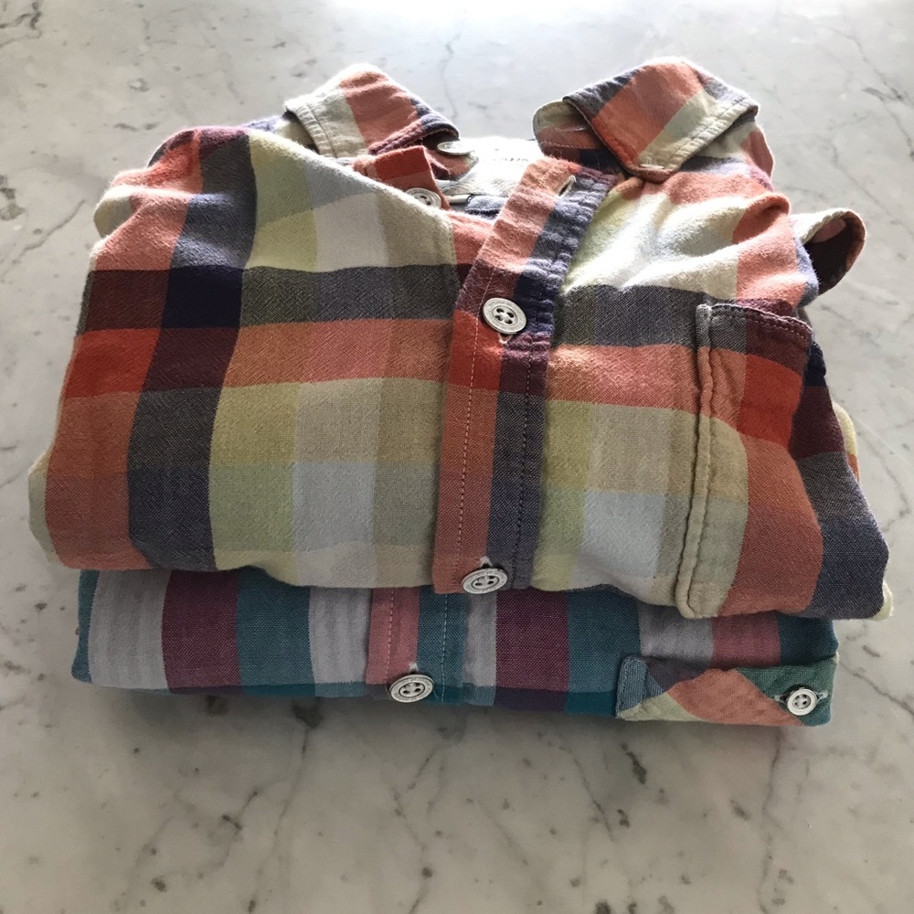 Moods of Norway Short Sleeve Button Downs (two)